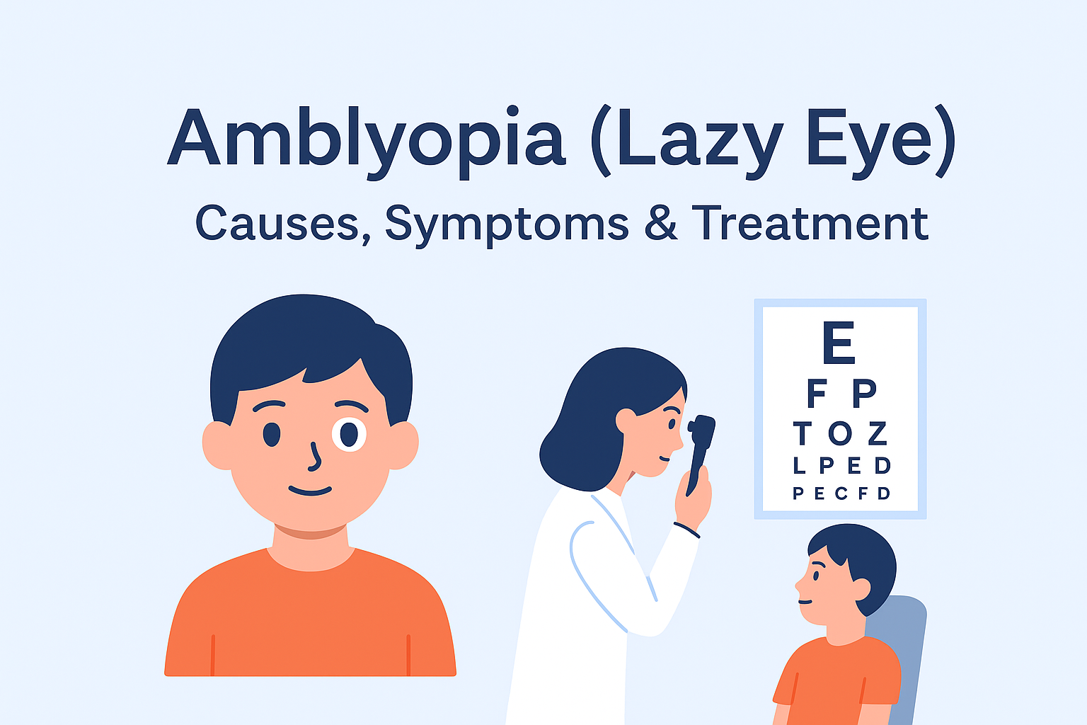 What is Lazy Eye (Amblyopia)? Causes, Symptoms & Treatment