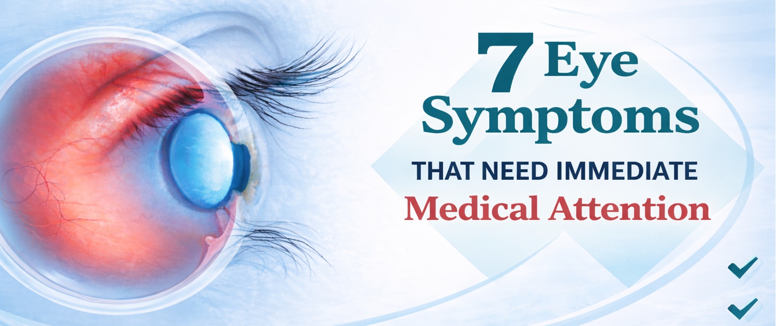 Eye Symptoms Needing Immediate Medical Attention