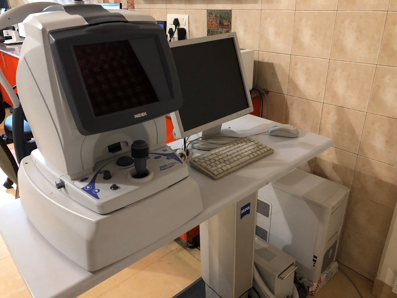 Optical Coherence Tomography (OCT) Eye Scan